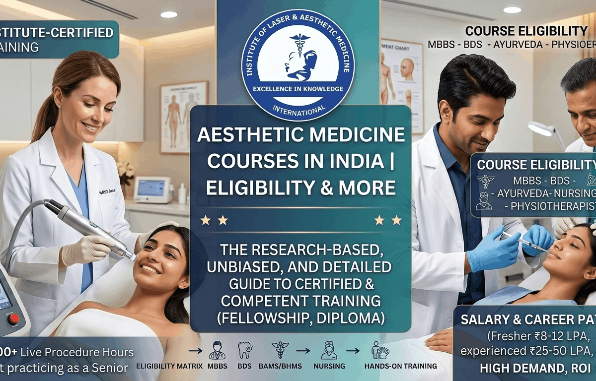 Aesthetic Medicine Courses in India